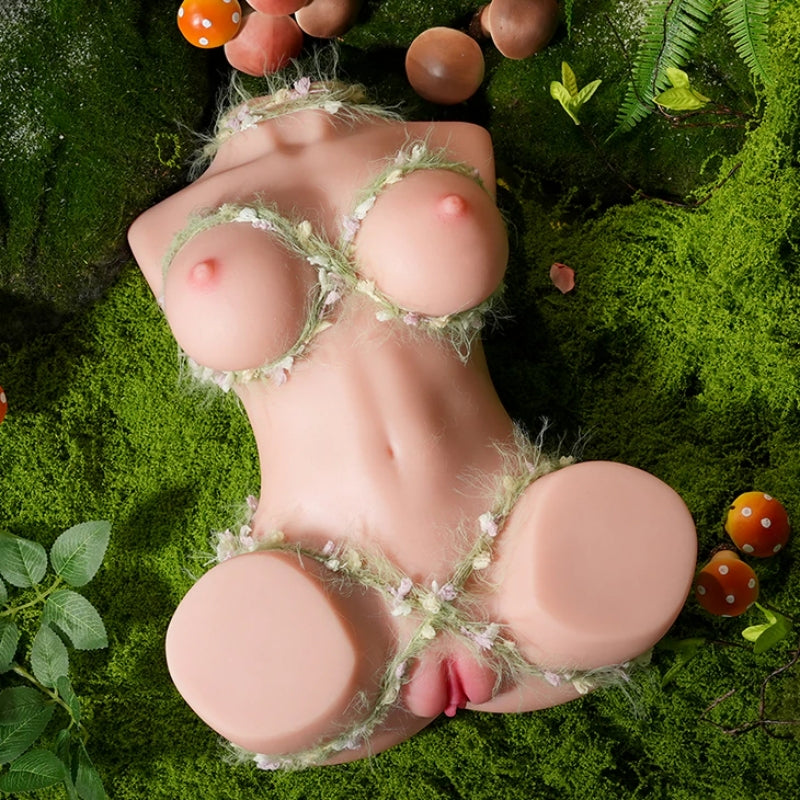 Mira interactive suction sex doll torso lying down